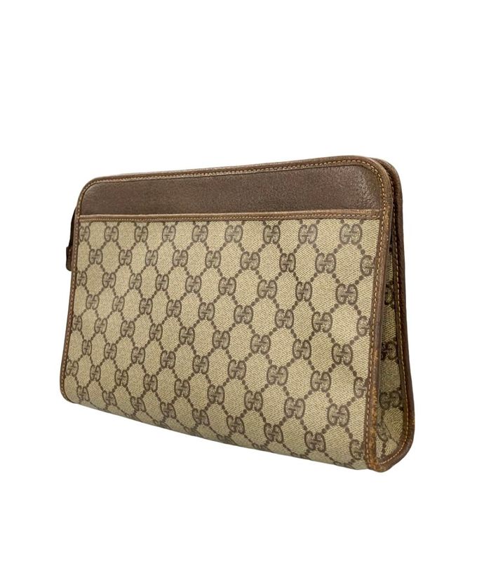 Gucci Clutch Bag Second Bag GG Supreme 97 01 037 Ladies Men Gucci