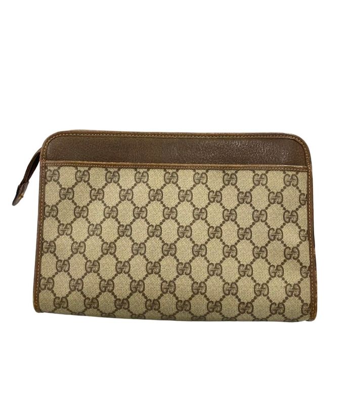 Gucci Clutch Bag Second Bag GG Supreme 97 01 037 Ladies Men Gucci