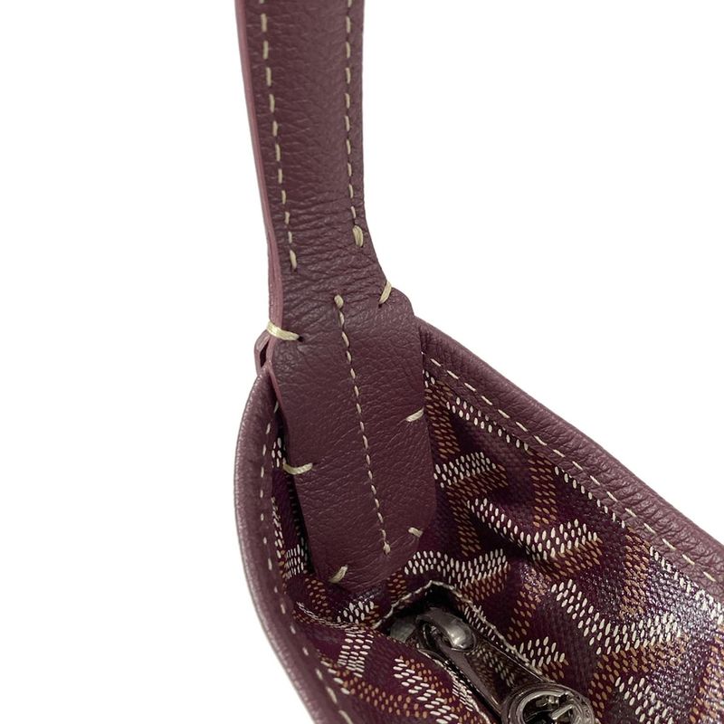 Goyard Shoulder Bag Boheme Hobo Bag Bohemepmlty09cl09p Bordeaux Leather