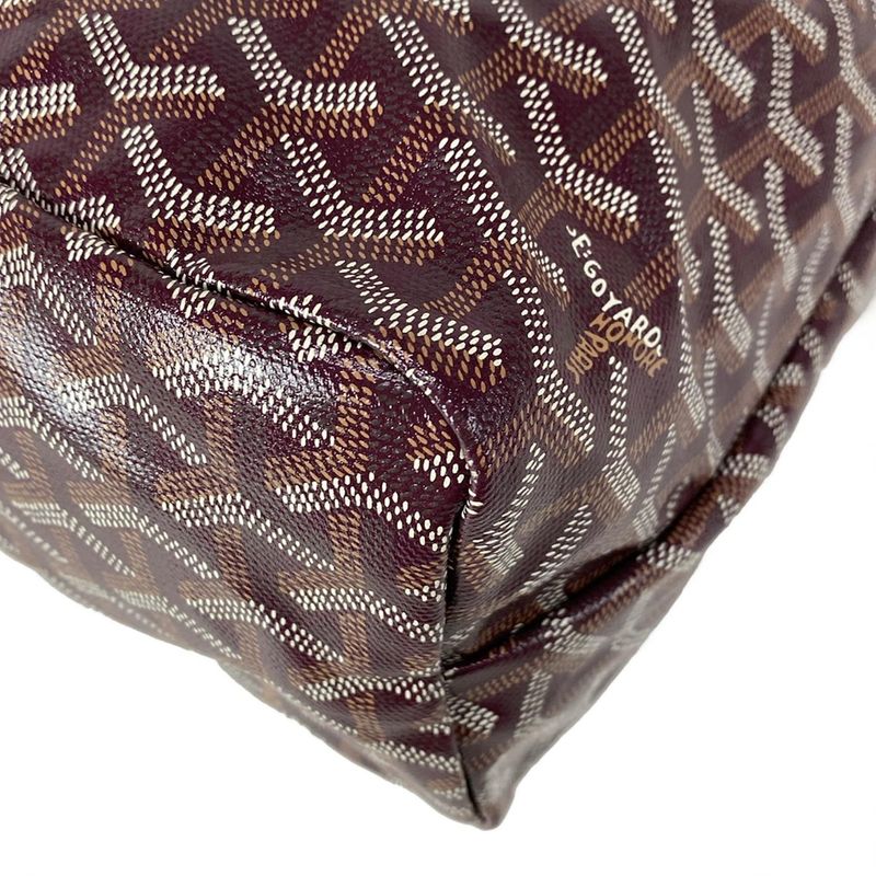 Goyard Shoulder Bag Boheme Hobo Bag Bohemepmlty09cl09p Bordeaux Leather