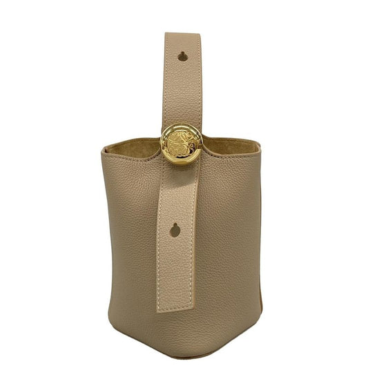 Loewe Handbag Pebble Bucket Bag Mini Aanbbbmx02 Sand (beige)