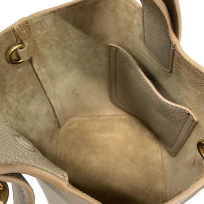 Loewe Handbag Pebble Bucket Bag Mini Aanbbbmx02 Sand (beige)