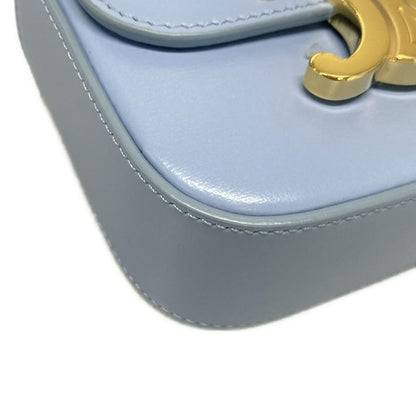 Celine Shoulder Bag Mini Claude Light Blue Mini Bag With Removable Strap