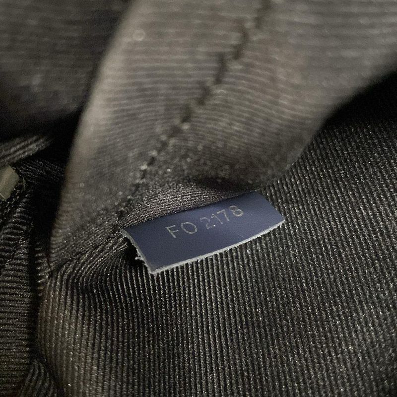 Louis Vuitton Shoulder Bag Men's Patchwork Danube PM NM M51460 Black X Blue X