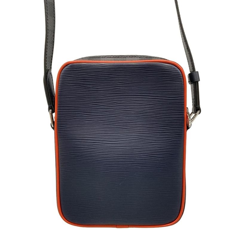 Louis Vuitton Shoulder Bag Men's Patchwork Danube PM NM M51460 Black X Blue X