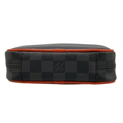 Louis Vuitton Shoulder Bag Men's Patchwork Danube PM NM M51460 Black X Blue X