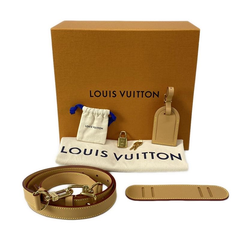 Louis Vuitton Handbag Damier Denim Speedy Bandouliere 25 N40700 Blue Cotton