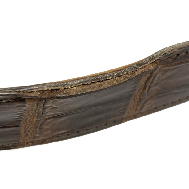 Hermes Belt 90 H Belt Touareg Dark Brown X Silver New Shape