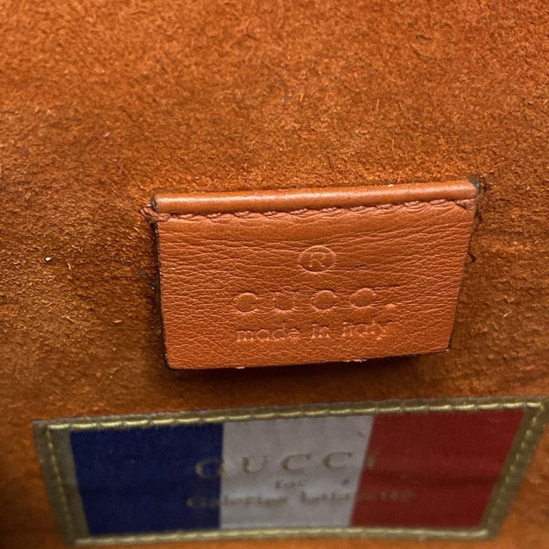 Gucci Shoulder Bag Dionysus 421970 Beige X Dark Brown X Orange Chain Shoulder