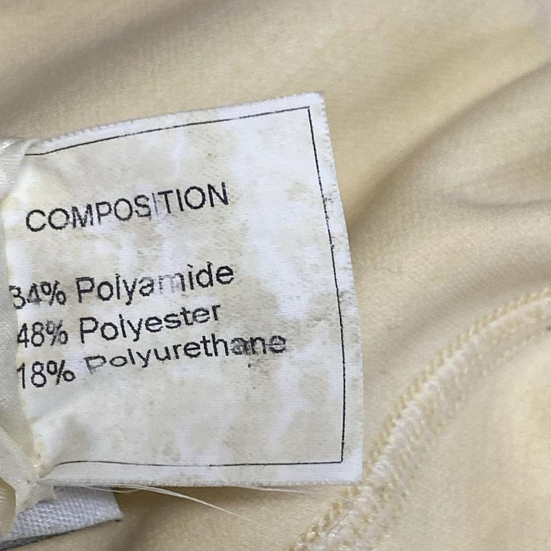 Chanel Jersey Size 40 M Women's Sports Line P23615 White X Black Long Sleeve