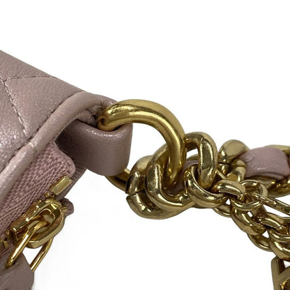 Chanel Shoulder Bag Matelasse Ap3847 Light Pink Gold Hardware Chain Shoulder