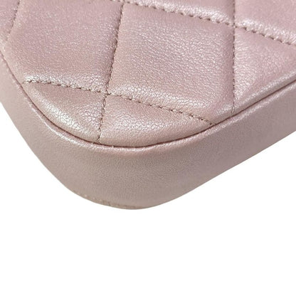 Chanel Shoulder Bag Matelasse Ap3847 Light Pink Gold Hardware Chain Shoulder