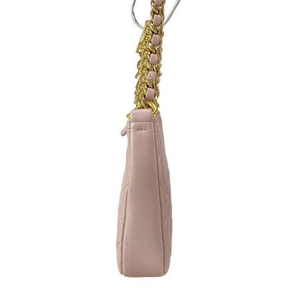 Chanel Shoulder Bag Matelasse Ap3847 Light Pink Gold Hardware Chain Shoulder