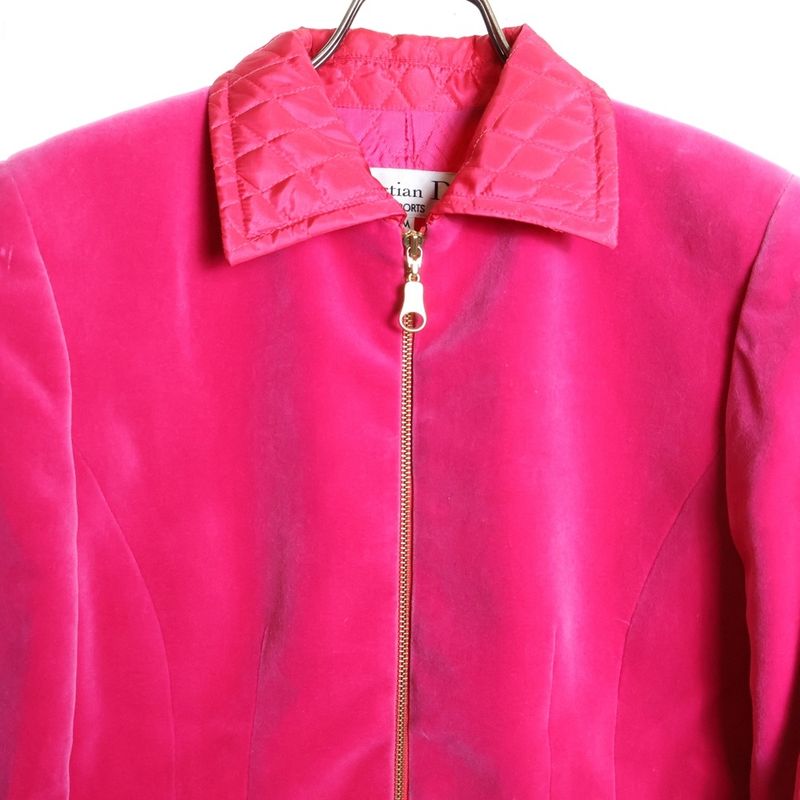 NO Brand Christian DIOR Sport Christian Dior Sports Velor Jacket 06a6904 Velor