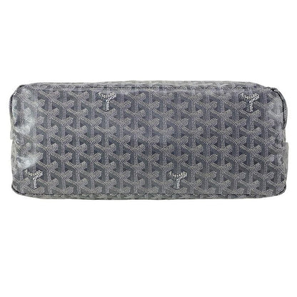 Goyard Shoulder Bag Boheme Hobo Bag PM Gray X White Leather