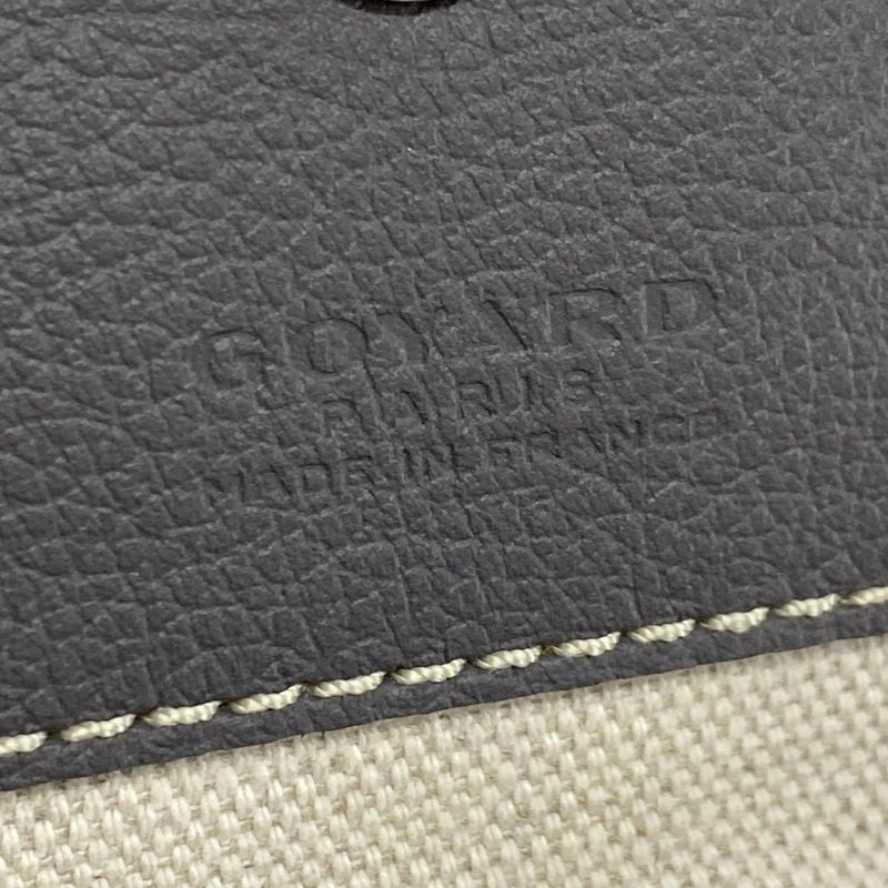 Goyard Shoulder Bag Boheme Hobo Bag PM Gray X White Leather