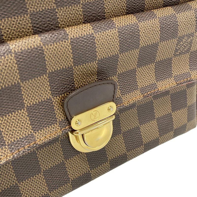 Louis Vuitton Shoulder Bag Damier Ravello GM N60006 Ebene