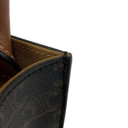 Celine Tote Bag Mini Vertical Cabas Black X Brown Mini Bag