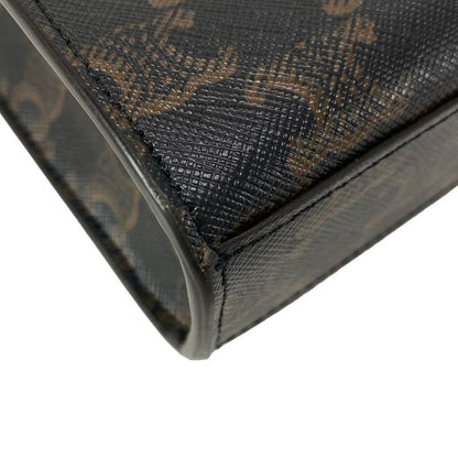 Celine Tote Bag Mini Vertical Cabas Black X Brown Mini Bag