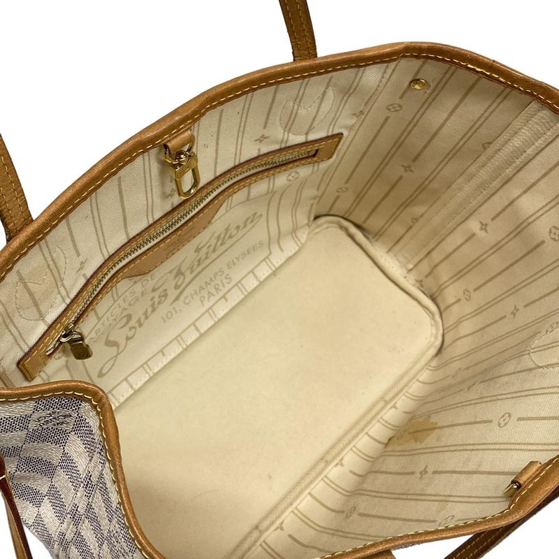 Louis Vuitton Tote Bag Damier Neverfull PM N51110 Azure