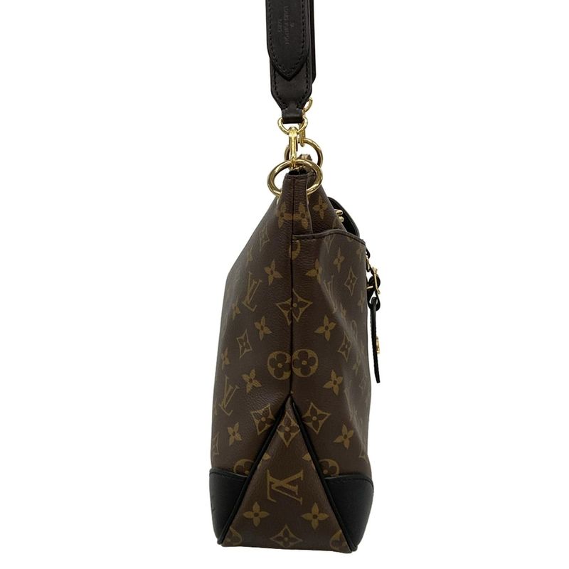 Louis Vuitton Shoulder Bag Monogram Odeon NMMM M45352 Noir Black