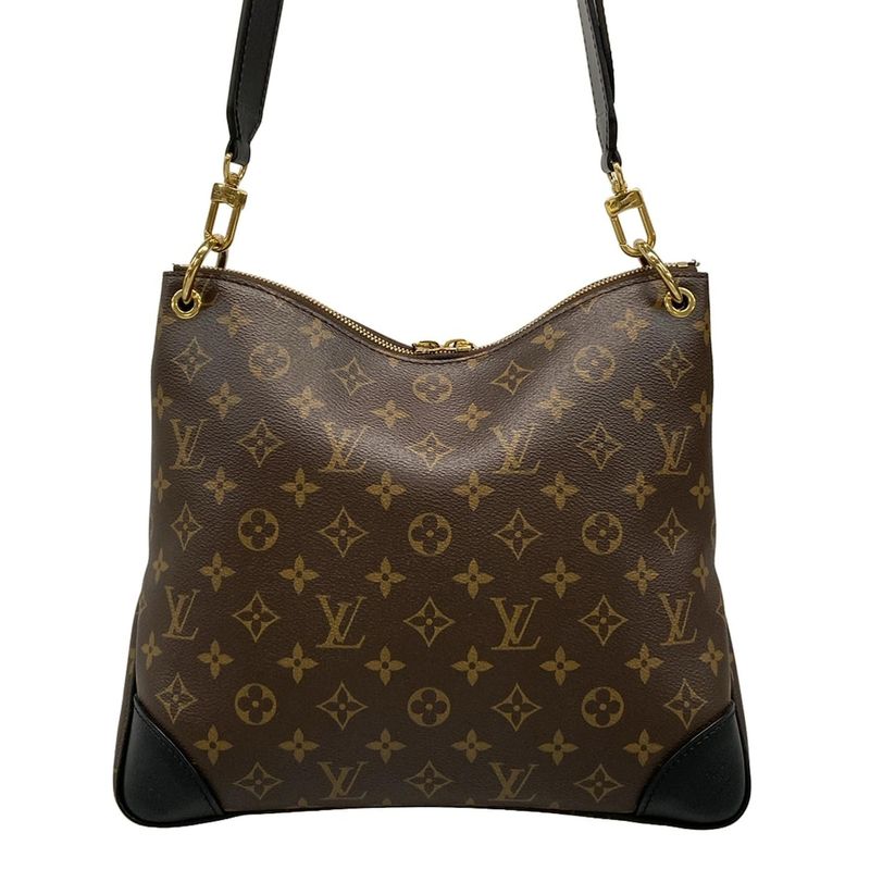 Louis Vuitton Shoulder Bag Monogram Odeon NMMM M45352 Noir Black