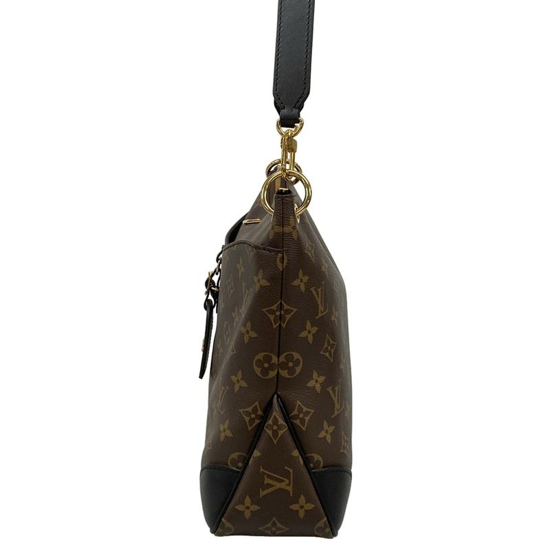 Louis Vuitton Shoulder Bag Monogram Odeon NMMM M45352 Noir Black