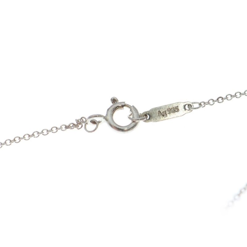 Tiffany & Co (tiffany & Co) Narrow Circle 1837 Necklace Pendant Chain Silver