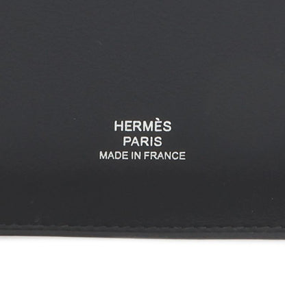 Hermes Note Cover Carnet Sheet Cles Ardoise Silver Swift Shoulder Bag