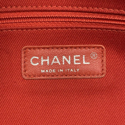 Chanel Shoulder Bag French Riviera A67652 Red Chain Shoulder Silver Hardware