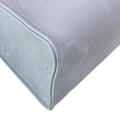 Louis Vuitton Tote Bag Monogram ・empreinte On The Go PM M46840 Blue Leather