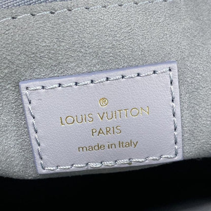 Louis Vuitton Tote Bag Monogram ・empreinte On The Go PM M46840 Blue Leather