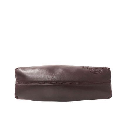 Loewe Bag  Handbag Anagram Leather Brown Handheld Stylish Logo