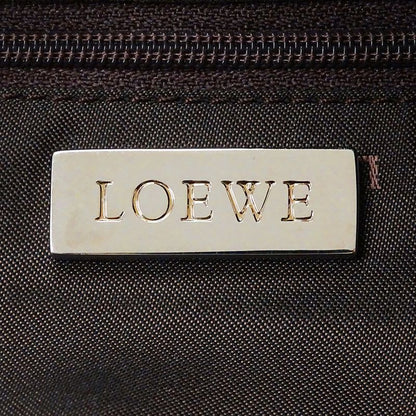 Loewe Bag  Handbag Anagram Leather Brown Handheld Stylish Logo