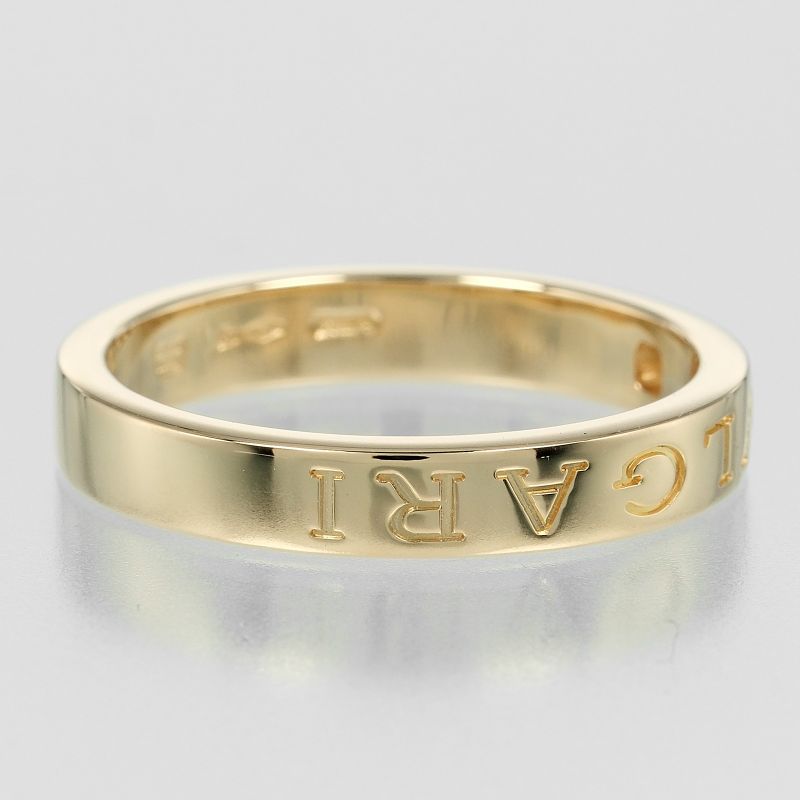 Bvlgari B Zero One Essential 18K Yellow Gold X Diamond Size 20.5 Men's 7.2g Ring