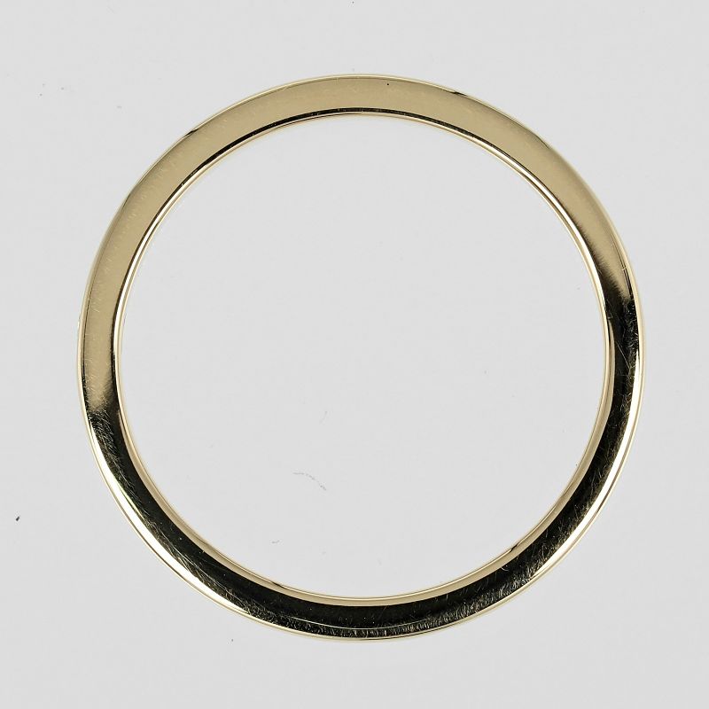 Bvlgari B Zero One Essential 18K Yellow Gold X Diamond Size 20.5 Men's 7.2g Ring