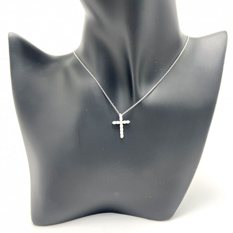 Tiffany & Co Necklace Women's Cross Pendant Small Accessory - Jewelry - Tiffany