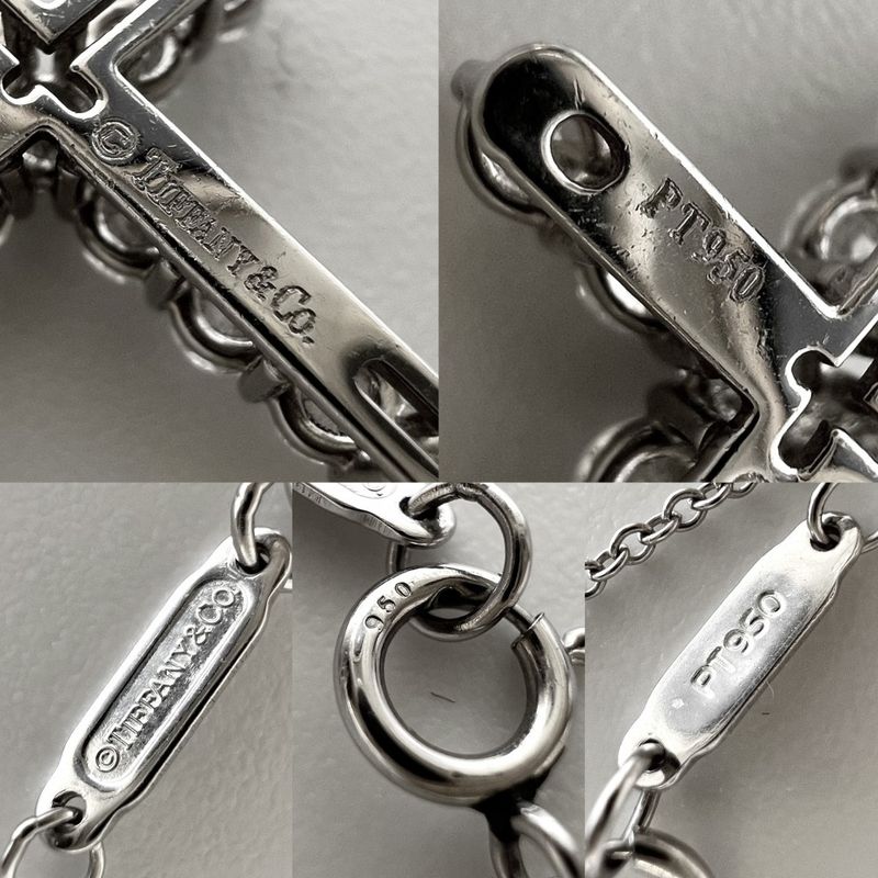 Tiffany & Co Necklace Women's Cross Pendant Small Accessory - Jewelry - Tiffany