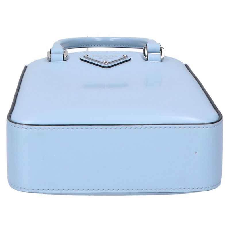 Prada 1ba331 Brushed Leather Mini 2WAY Handbag