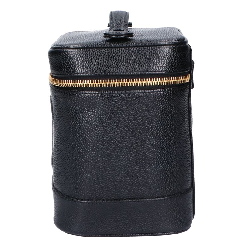 Chanel 7th Caviar Skin Coco Mark Vanity Bag