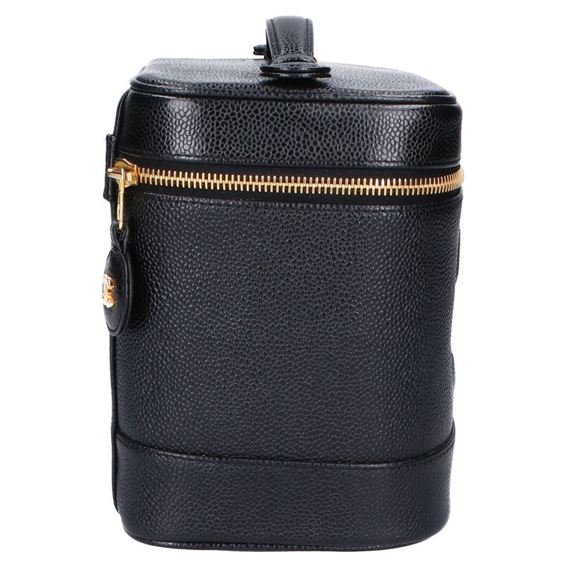 Chanel 7th Caviar Skin Coco Mark Vanity Bag