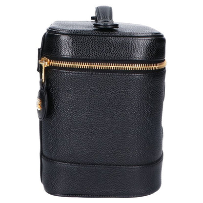 Chanel 7th Caviar Skin Coco Mark Vanity Bag