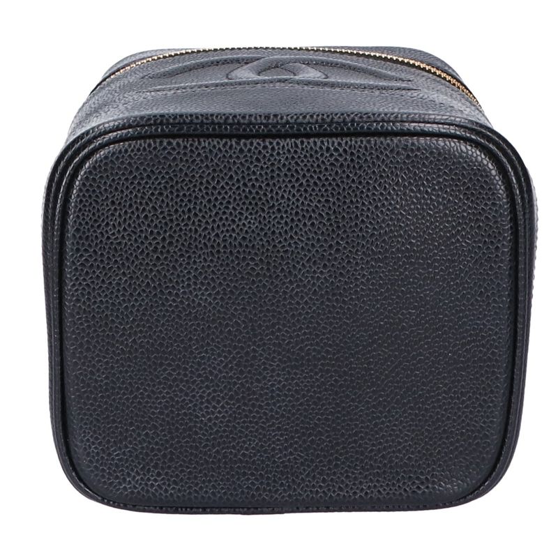 Chanel 7th Caviar Skin Coco Mark Vanity Bag