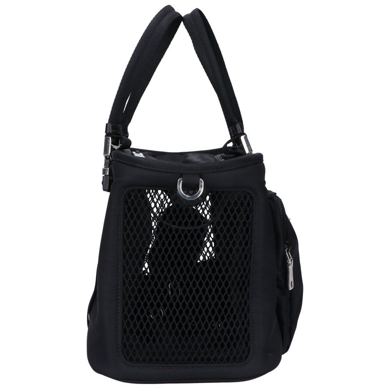 Prada 2vc030_2dmt_f0002_v_n9o Renylon X Saffiano Pet Bag Pet Carrier