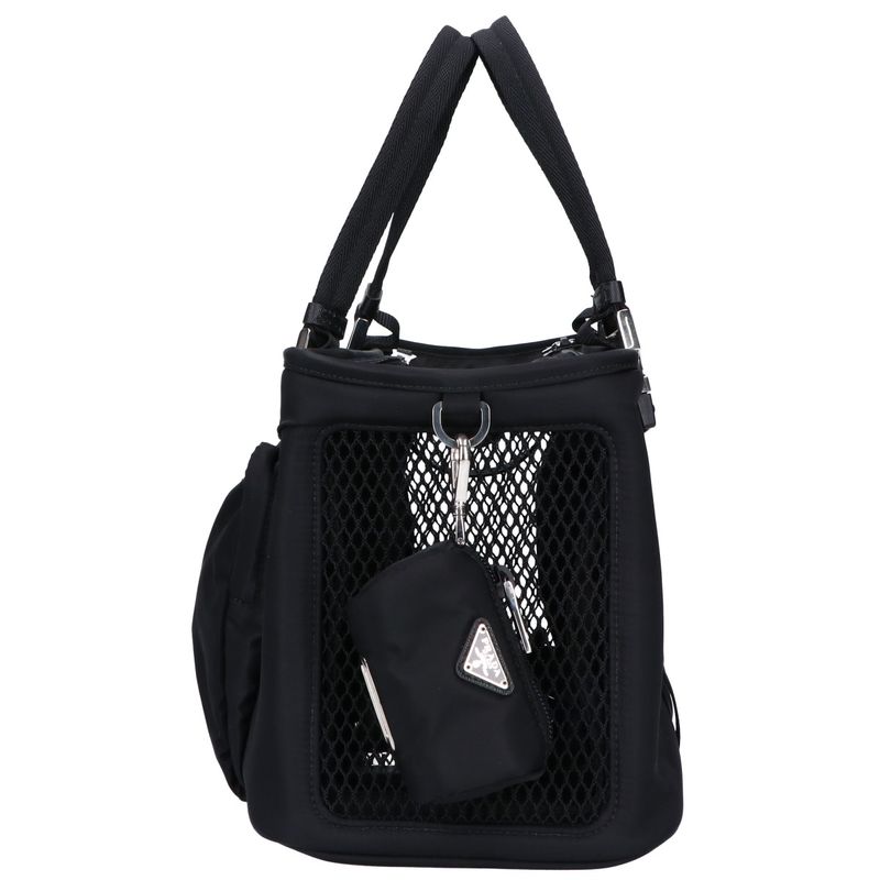 Prada 2vc030_2dmt_f0002_v_n9o Renylon X Saffiano Pet Bag Pet Carrier