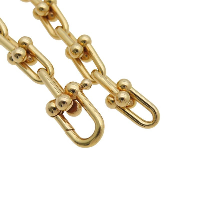 Tiffany & Co Hardware 50cm (19.69in) Medium Link 750yg 55.2g Necklace 18K