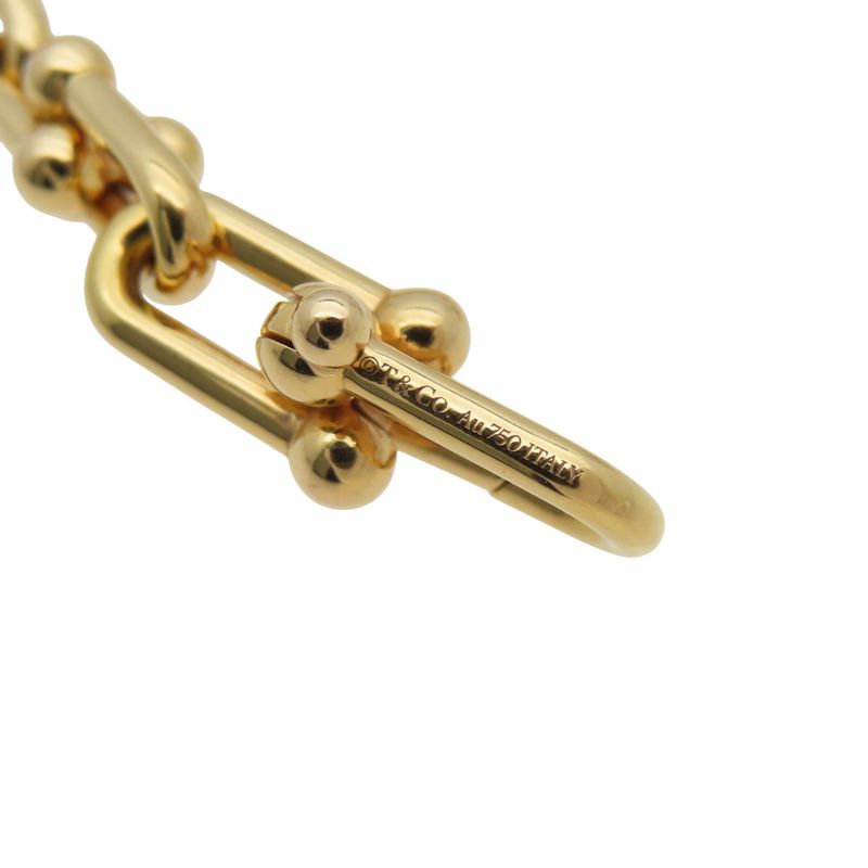 Tiffany & Co Hardware 50cm (19.69in) Medium Link 750yg 55.2g Necklace 18K