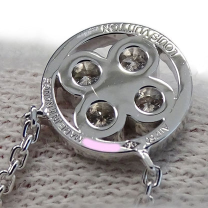 Louis Vuitton Necklace  750 WG Diamond Pendentif Sunblossom BB