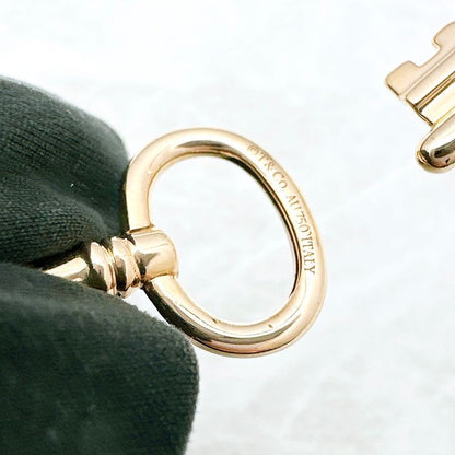 Tiffany & Co Oval Key Pink Gold Bracelet Approx 15 cm