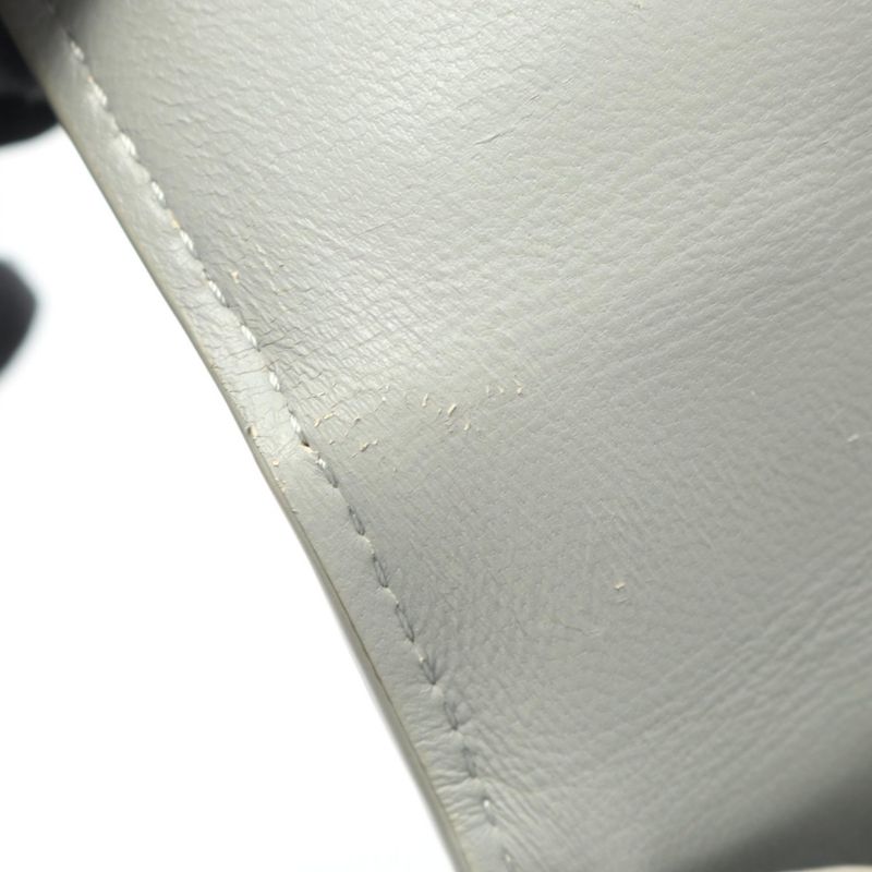 Balenciaga Handbag Hourglass XS Gray Leather Hourglass XS Ladies Used A